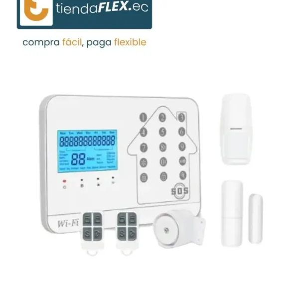 KIT DE ALARMA WIFI+GSM+PSTN TUYA SMART – MAADOK MAA-99CST