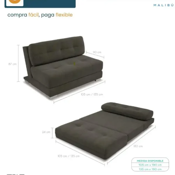 Sofá Cama Malibú Chaide & Chaide