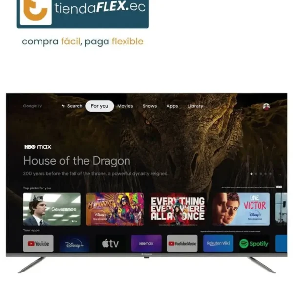 TELEVISOR 50" UHD GOOGLE TV | 50TIKGF2GUHD