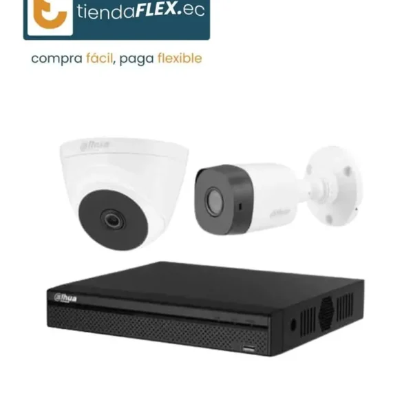KIT 2 CÁMARAS 5MP – SEGURIDAD DAHUA