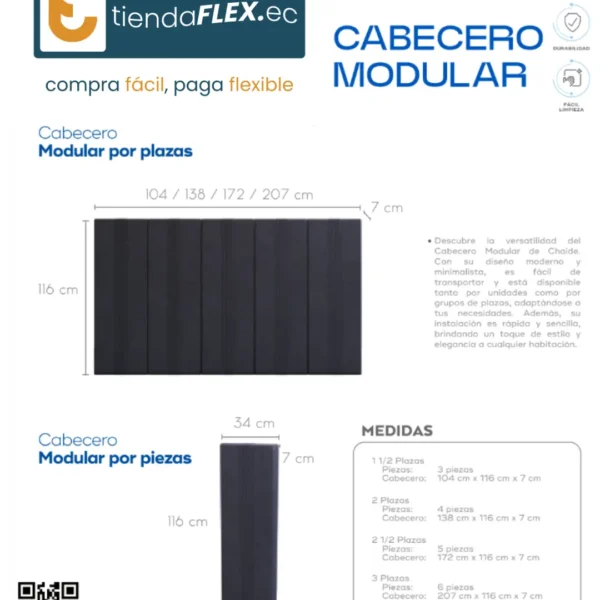 CABECERO MODULAR BERLIN