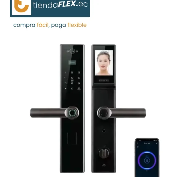 Cerradura Inteligente WiFi con Huella + Cámara – MAADOK