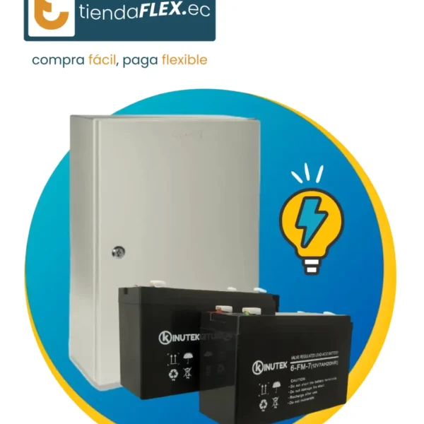 Kit Baterías 7Ah 24VDC – Fortedoor