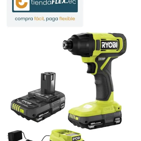 Kit Destornillador de Impacto 18V 1/4" – One+ | Ryobi
