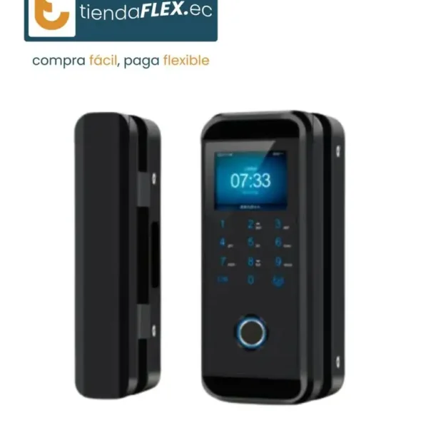 Cerradura Biométrica Smart para Puerta de Vidrio – Maadok