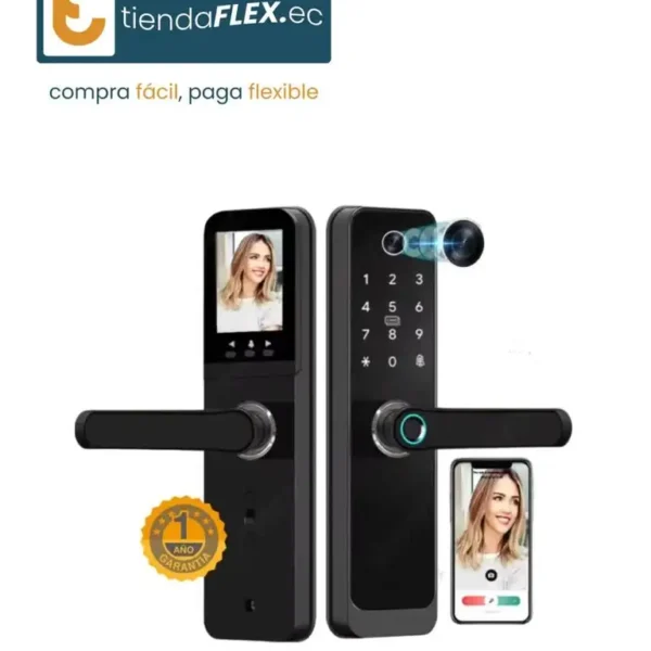 Cerradura Inteligente WiFi con Cámara – Tuya Smart | Maadok
