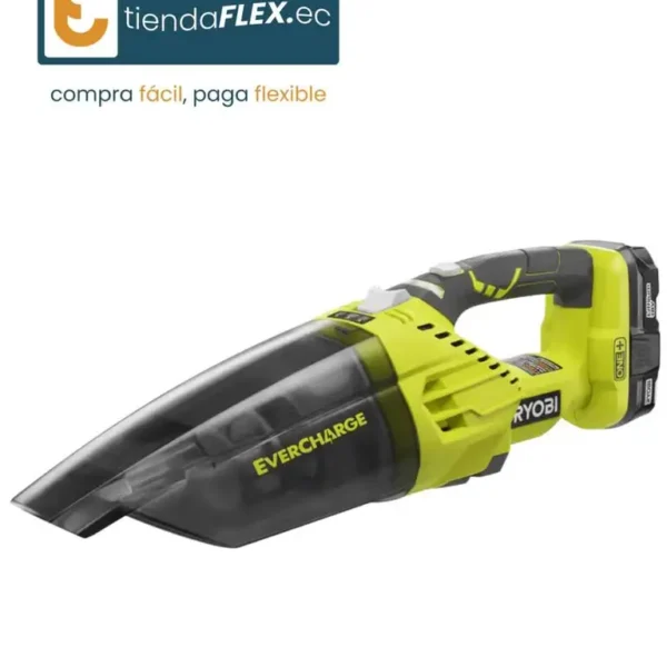 KIT DE ASPIRADORA DE MANO ONE+ EVERCHARGE 18V - RYOBI