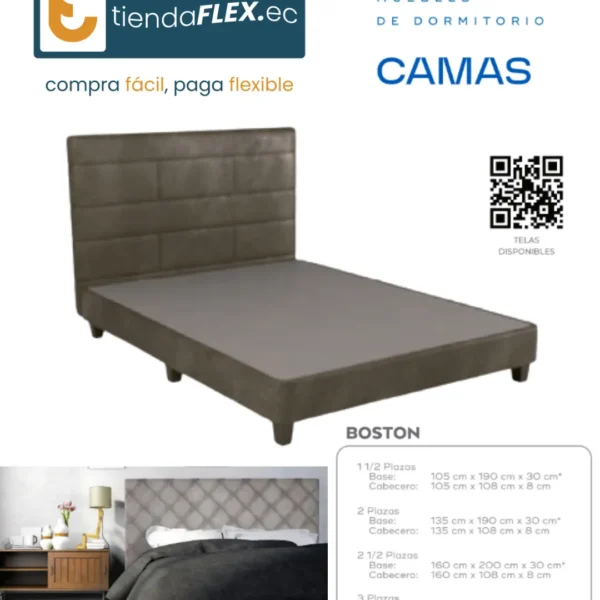 Cama Boston - Chaide & Chaide