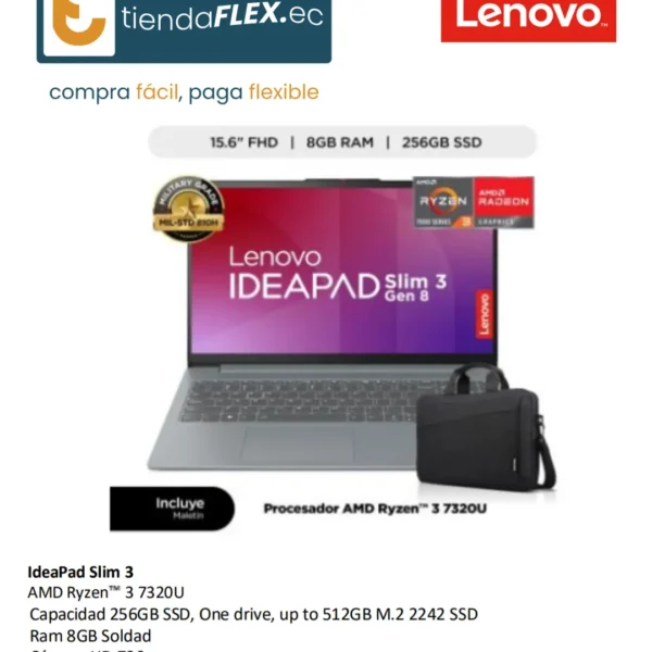 IdeaPad Slim 3 – Ryzen 3 | 8 GB RAM Lenovo