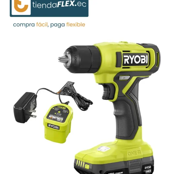 Kit de Taladro RYOBI ONE+ 18V y 3/8”!