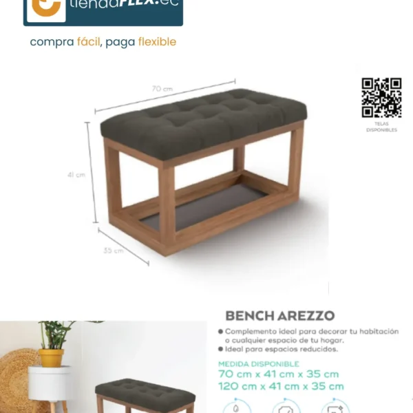 Bench Arezzo