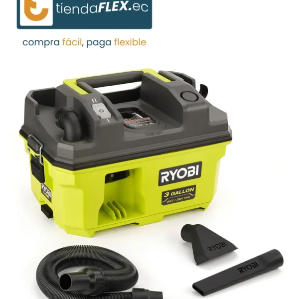 ASPIRADORA HÚMEDA/SECO ONE+ LINK™ 18 V – 3 GALONES