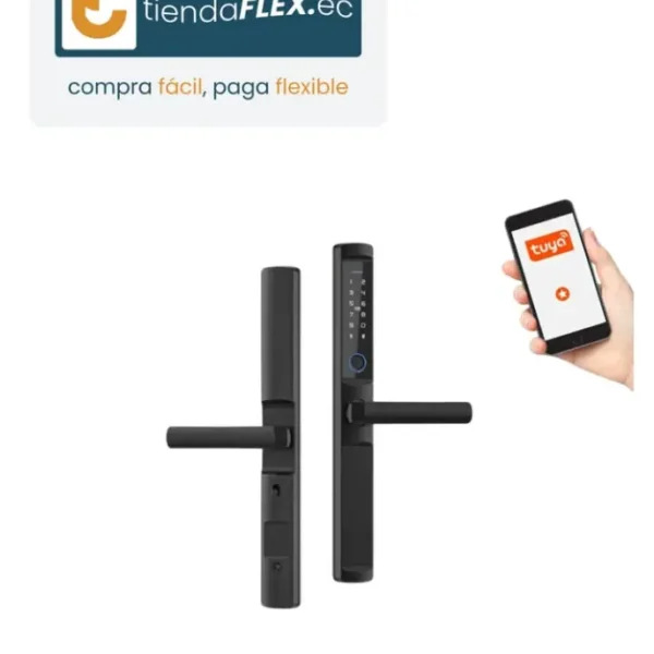 Cerradura WiFi para Puerta de Aluminio – Tuya Smart | Maadok