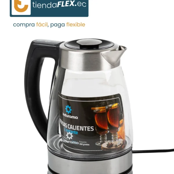 IHCR24 HERVIDOR ELÉCTRICO INDURAMA – 1.7L de ACERO INOXIDABLE