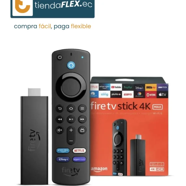AMAZON FIRE TV STICK 4K MAX – 2ND GENERATION CON ALEXA