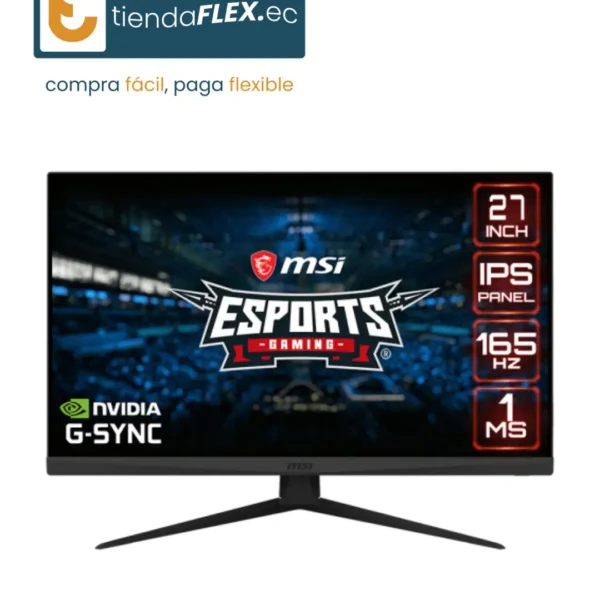 MSI OPTIX G273 - MONITOR GAMER – 27” FHD | 165Hz | 1ms