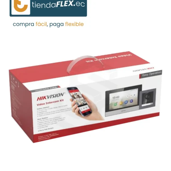 KIT DE VIDEO PORTERO IP HIKVISION