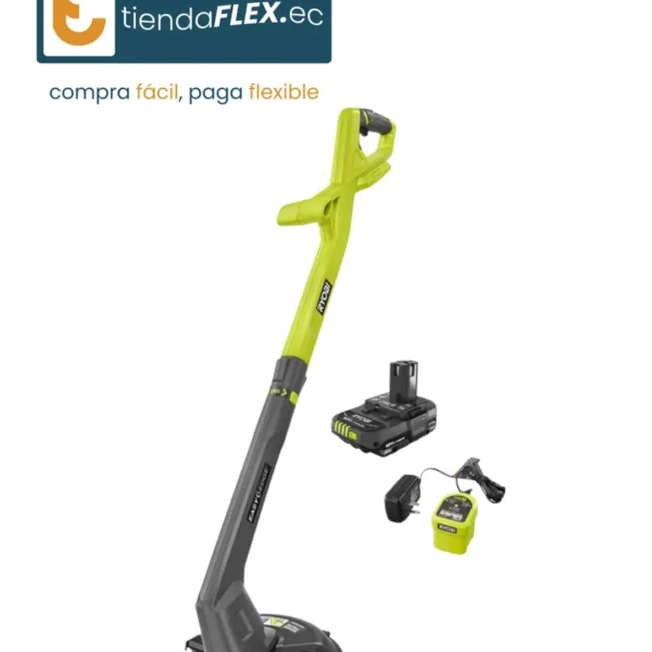 KIT RYOBI RECORTADORA/BORDEADORA ONE+ 18V | 10”