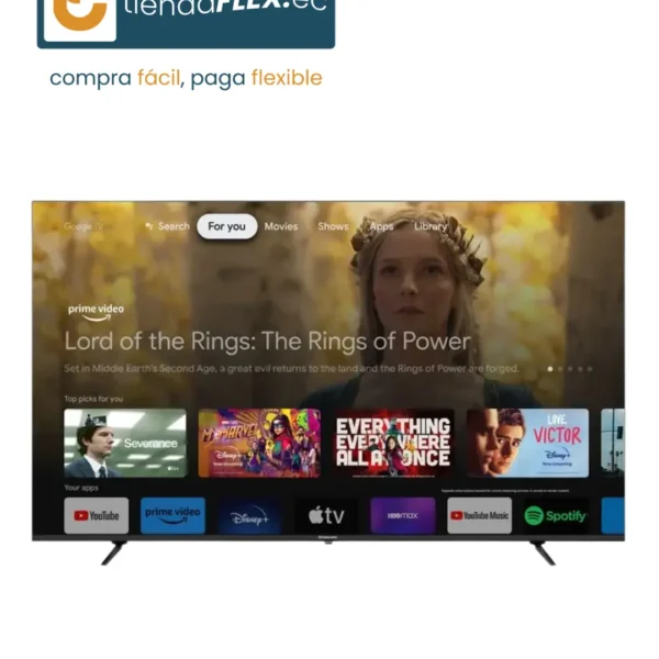 TELEVISOR 86"" QLED GOOGLE TV