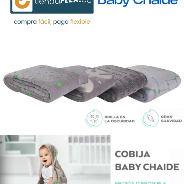 Cobija Baby Chaide con Capucha