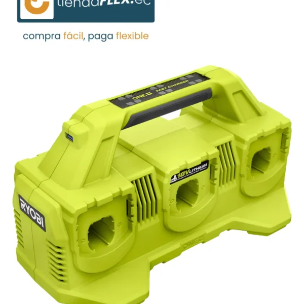Cargador Rápido de 6 Puertos - RYOBI ONE+