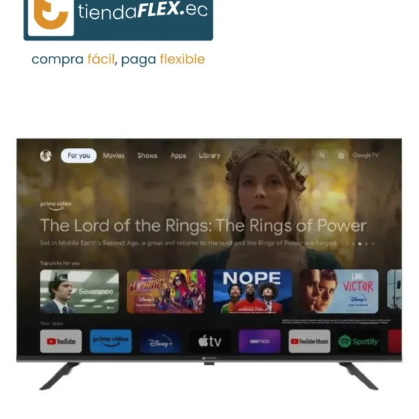 65TMKQLED - TELEVISOR MOTOROLA 65"" QLED | GOOGLE TV