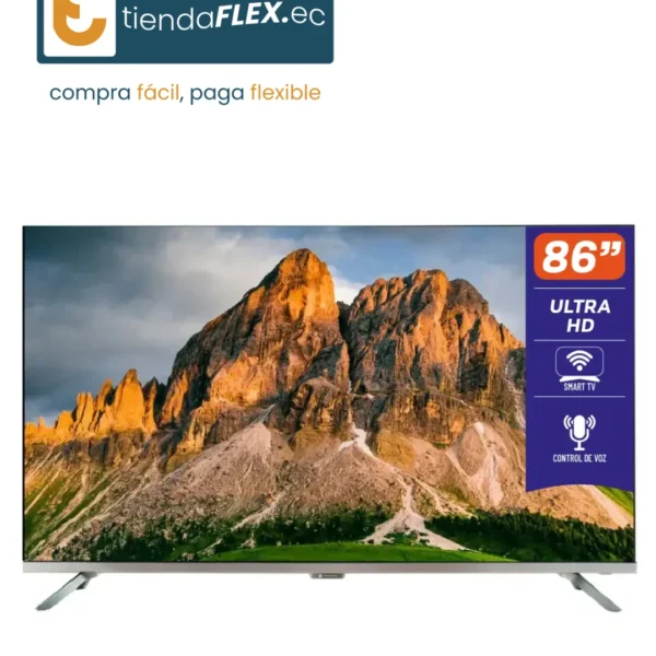 TV QLED SMART MOTOROLA 86” 4K UHD | GOOGLE TV