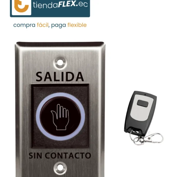 TLEB102-R - Botón No Touch Zkteco