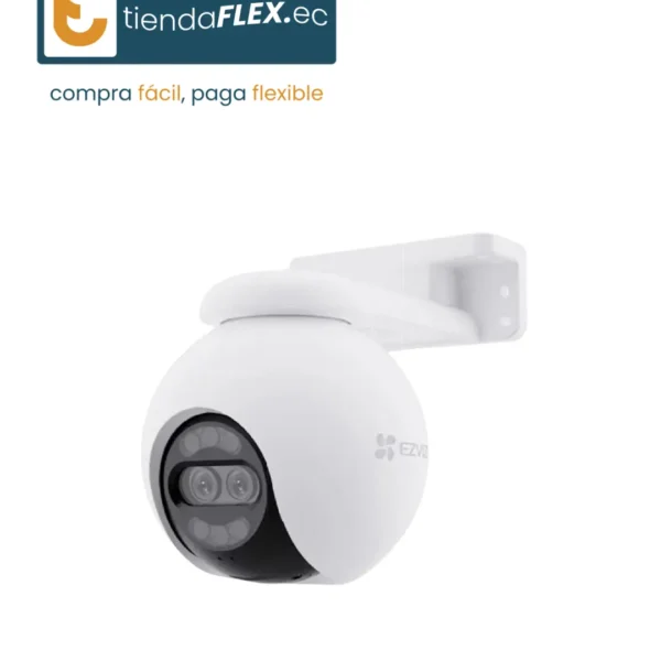 H80x - CÁMARA DE SEGURIDAD DUAL 4K + 2MP – FULL 360°