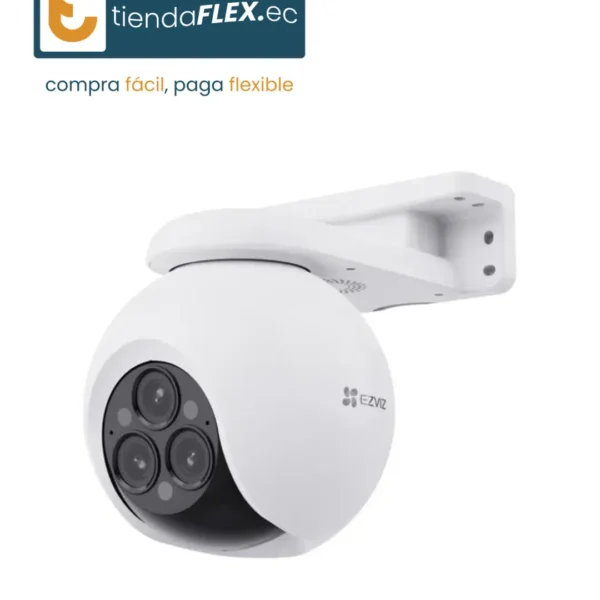 H80f CÁMARA MULTI 2K⁺ × 3 – TRIPLE LENTE EXTERIOR