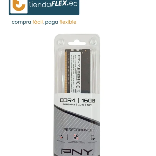 MEMORIA RAM PNY 6GB DDR4