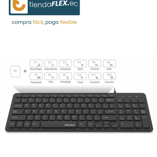 K410 - TECLADO USB