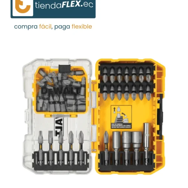 DWA55SET - KIT DE PUNTAS DESTORNILLADORAS 55 PIEZAS