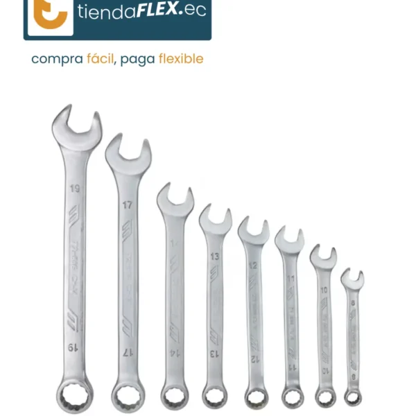 STMT73648-LA - LLAVES COMBINADAS 8 PCS