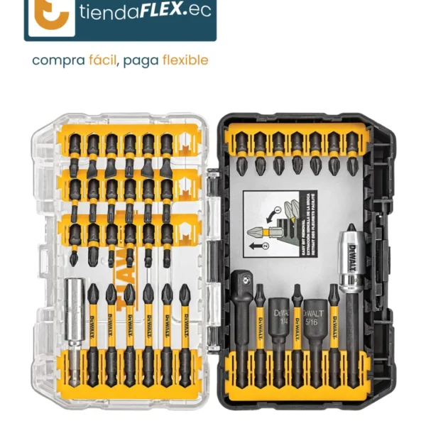 DWA2T40IR - KIT DE 40 PUNTAS DESTORNILLADORAS