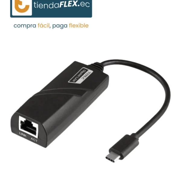 RJ45 - ADAPTADOR TIPO C A ETHERNET