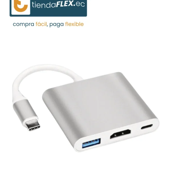 CABLE TIPO C 3 EN 1 HDMI