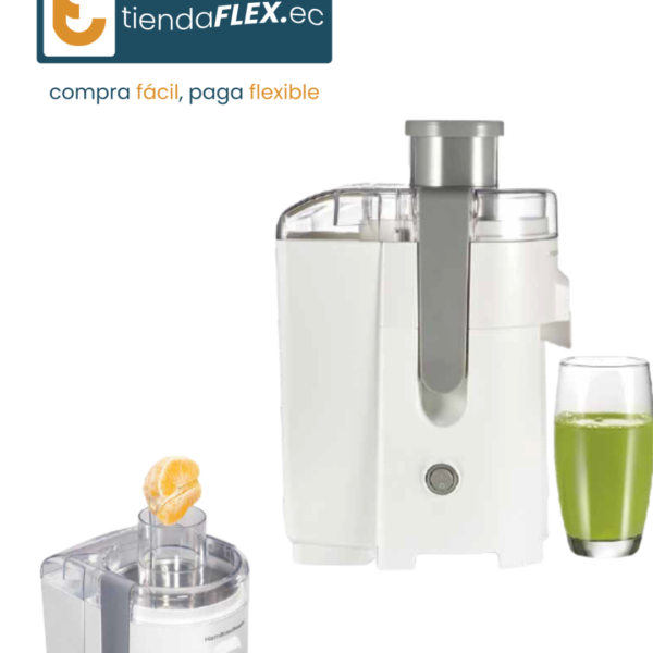 EXTRACTOR DE JUGOS HAMILT BEACH BLANCO MOD 67501