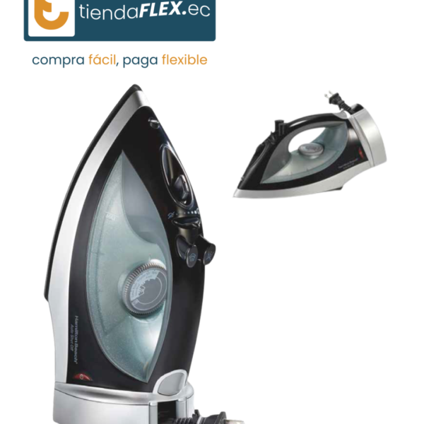 PLANCHA DE ROPA HAMILTON BEACH NEGRA MOD 14210R