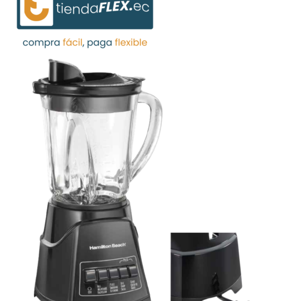LICUADORA HAMILTON BEACH NEGRA 58146