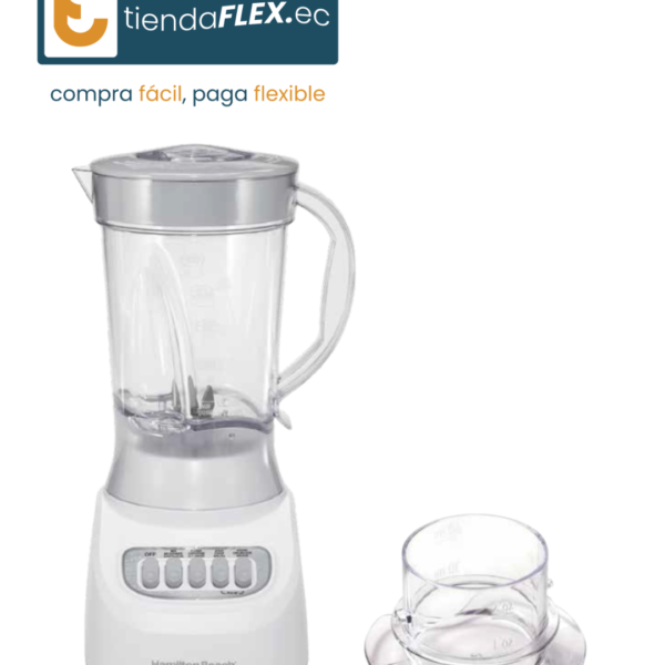 LICUADORA HAMILTON BEACH BLANCA MOD 50181FG
