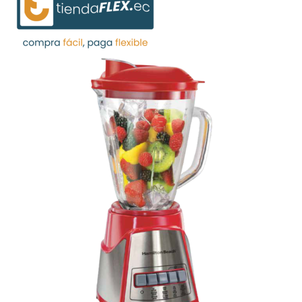LICUADORA HAMILTON BEACH ROJA MOD 58147