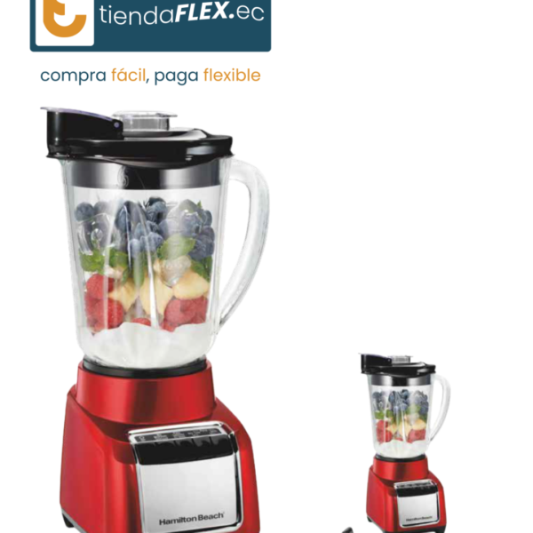 LICUADORA HAMILTON BEACH ROJA MOD 53519