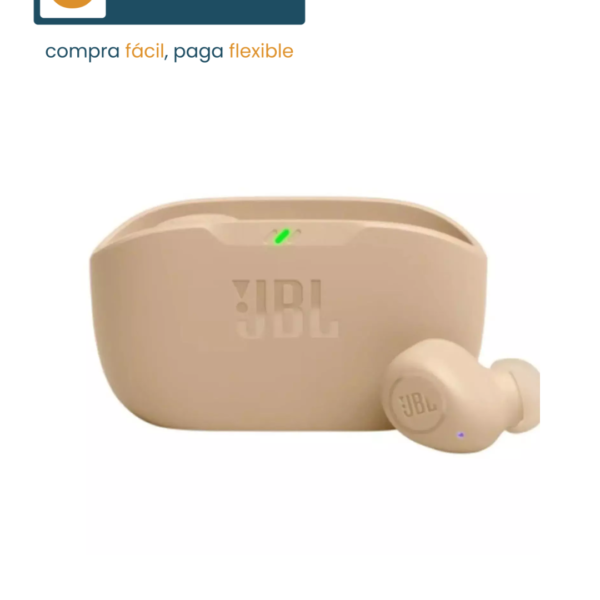 AUDÍFONO WAVE BUDS BEIGE JBL
