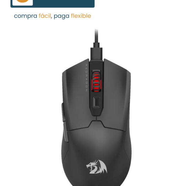 MOUSE GAMER FYZU M995 NEGRO REDRAGON